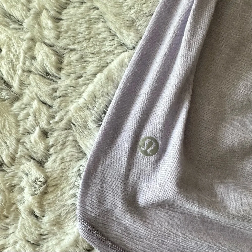 Lululemon Lighten Up Tank Heathered Lilac Blurry Belle Multi Deep Zinfandel sz 8 - Picture 12 of 15